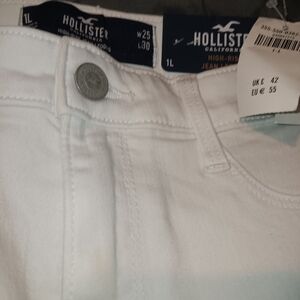 Hollister Women's High-Rise Light Blue Jeans